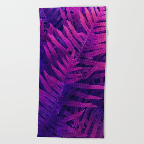 Ferns#2 Beach Towel