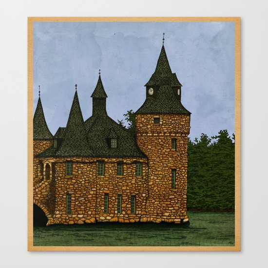 Jethro's Castle Canvas Print