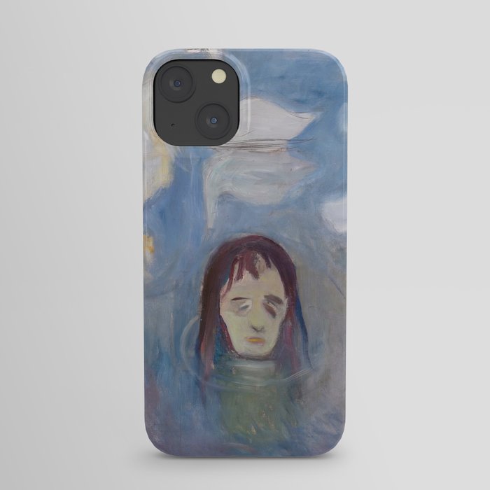 Edvard Munch - Vision (1892) iPhone Case
