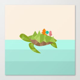 Turtle Island Canvas Print