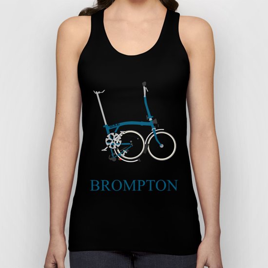 Brompton Bike Unisex Tank Top