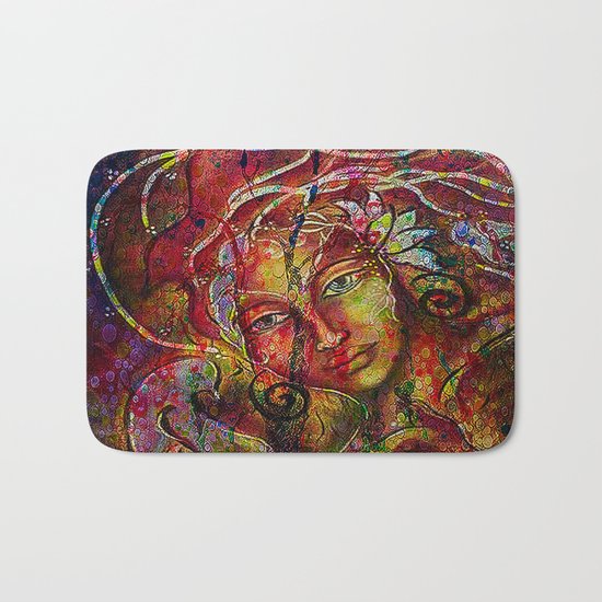 The more we rise and the more we see far. Bath Mat