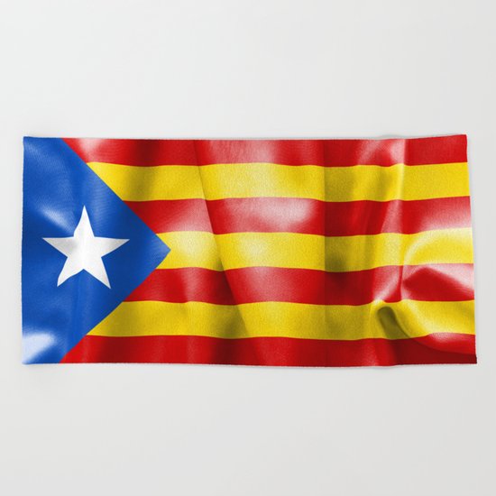 Estelada Flag Beach Towel