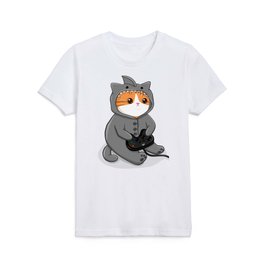 Gamer Kitty Kids T Shirt