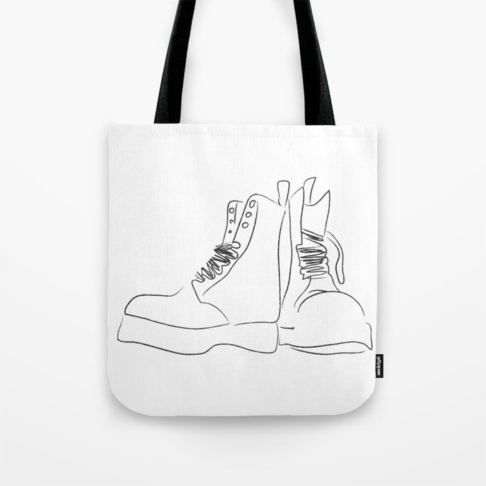 Dr.Martens Tote Bag by Laura Sala | Society6