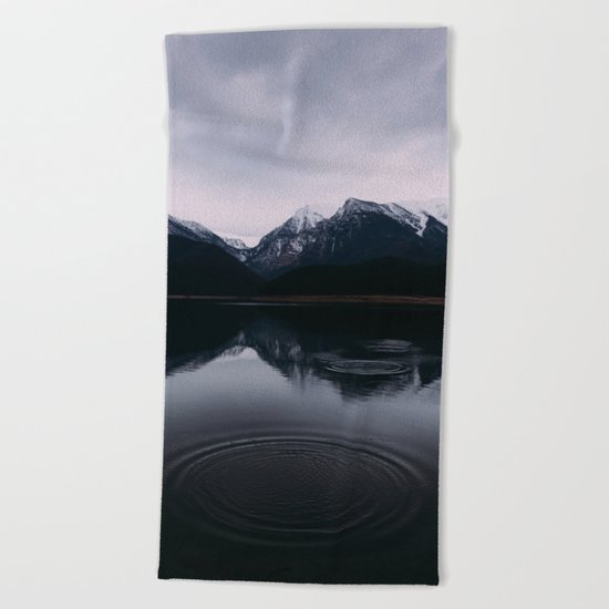 Mountain Reflections II #society6 #buyart Beach Towel