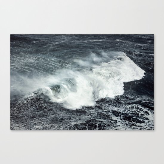 Crashing Canvas Print