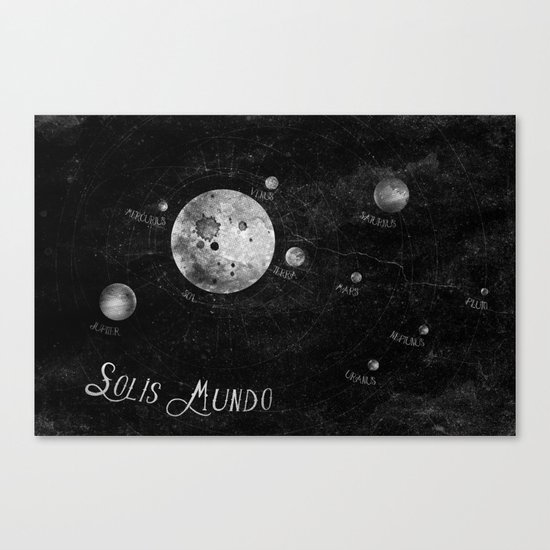 Solis Mundo I Canvas Print