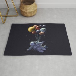 Space travel Area & Throw Rug