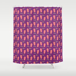 Let's Drink Together! Shower Curtain