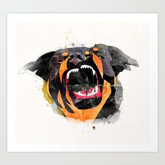 perro Art Print