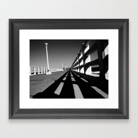 Pier Framed Art Print