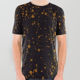 Magical Golden Stains! All Over Graphic Tee