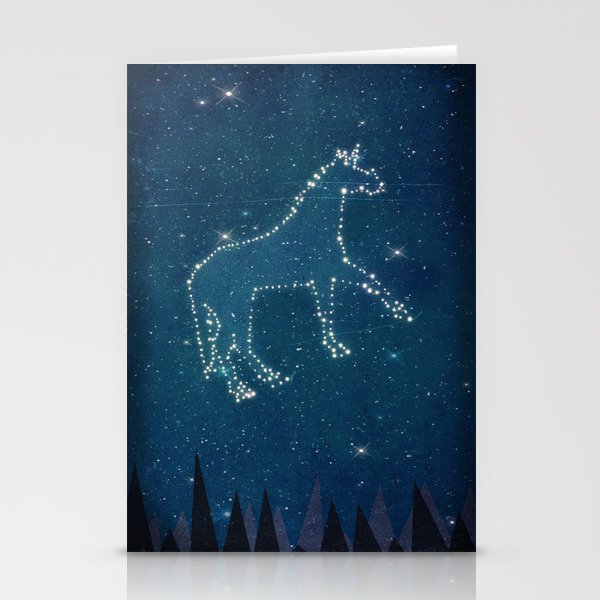 Constellation Unicorn Stationery Cards