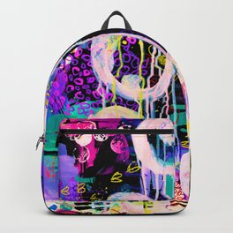 Colorful Abstract Painting Backpack
