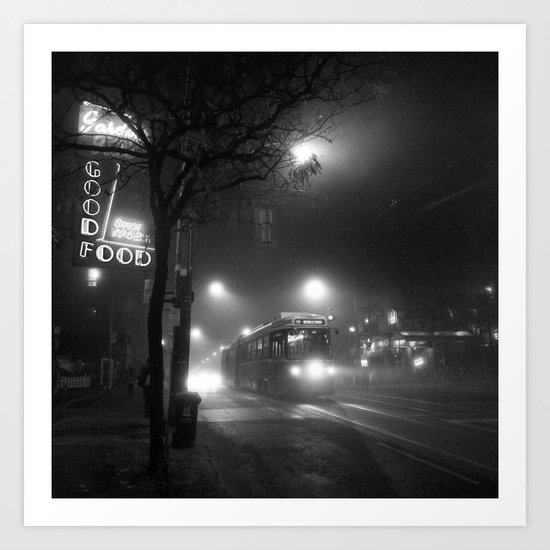 A Streetcar Named Noir Art Print