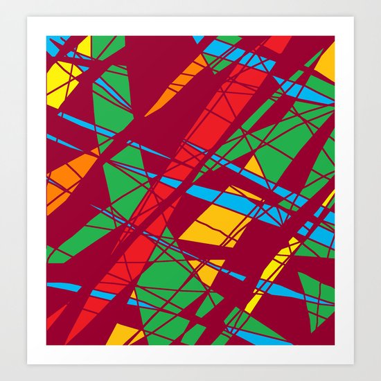 Weave Art Print