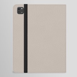 Light Silvery Beige Solid Color Pairs PPG Legendary PPG1019-3 iPad Folio Case