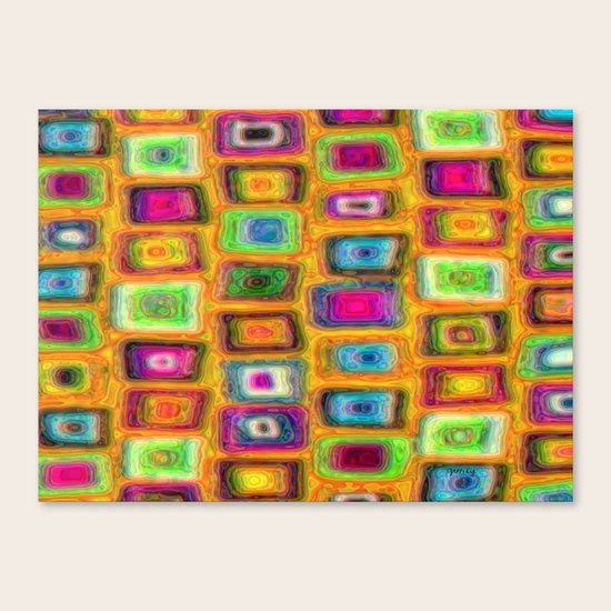 Mosaic Canvas Print