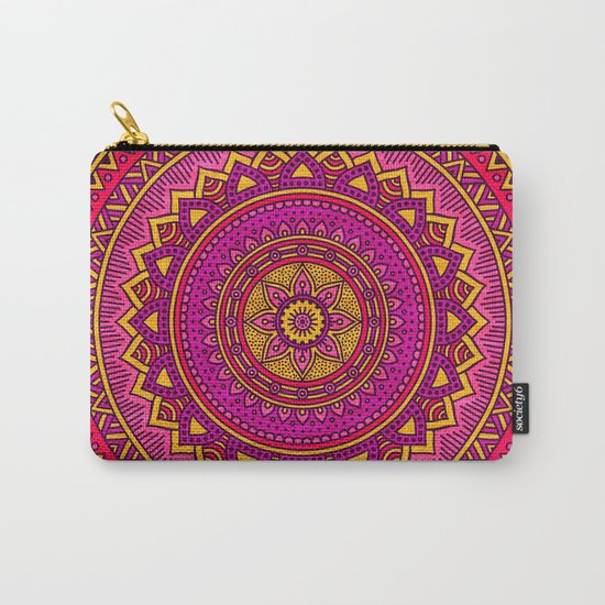 Hippie mandala 25 Carry-All Pouch