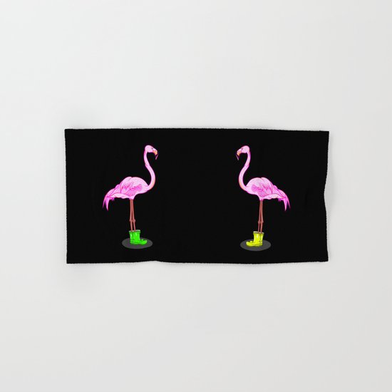 Flamingos Hand & Bath Towel