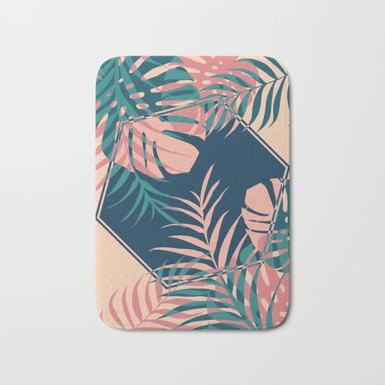 Tropical Dreams #society6 #decor #buyart Bath Mat
