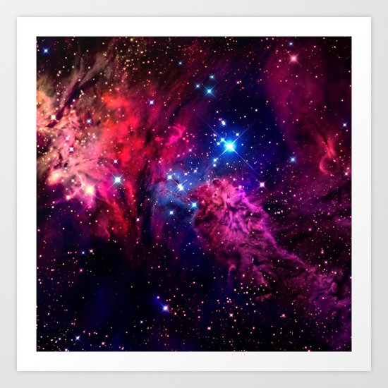 Galaxy! Art Print