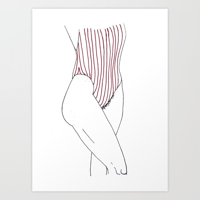 Unkempt Natural Hair Art Print By Beckybetty Society6