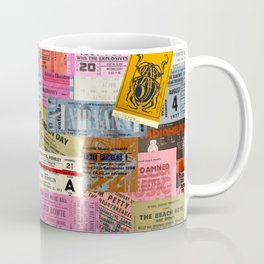 I miss concerts - ticket stubs Coffee Mug | Collage, Concertposter, Vintageconcert, Concerts, Imissconcerts, Concerttickets, Livemusic, Concertshirt, Imisslivemusic, Ticketstubs 