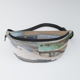 Different colored wood Fanny Pack