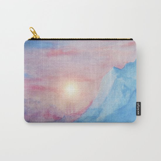 Pastel vibes watercolor 02 Carry-All Pouch