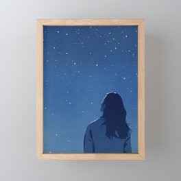 Starry Night Framed Mini Art Print