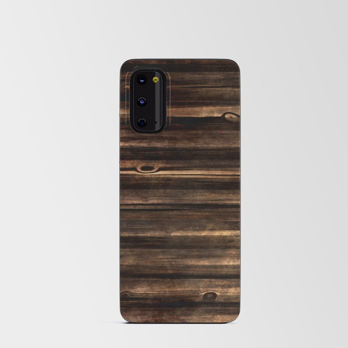 Brown bamboo Android Card Case