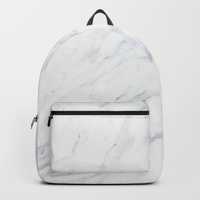 Pure-White-Marble Backpack
