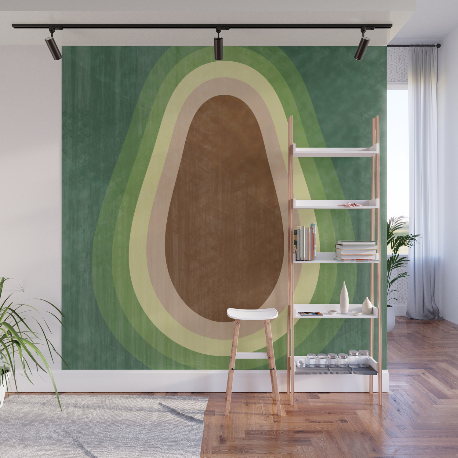 Free Shavacado Retro Fruit Wall Mural By Krestan Society6