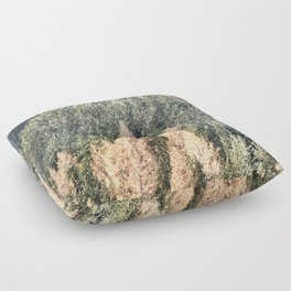 Scottish Highlands Woodland Landscape (in I Art and Afterglow) Floor Pillow