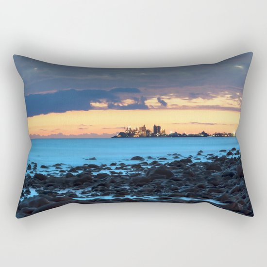 Spectacular sundown on Grand Canary Rectangular Pillow