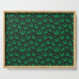 Marijuana CBD Serving Tray