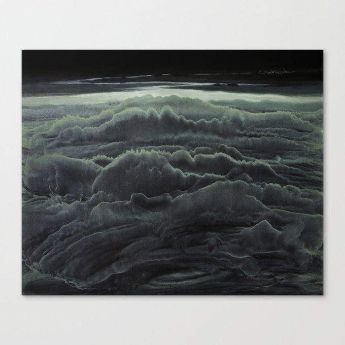 Abstract landscape Canvas Print