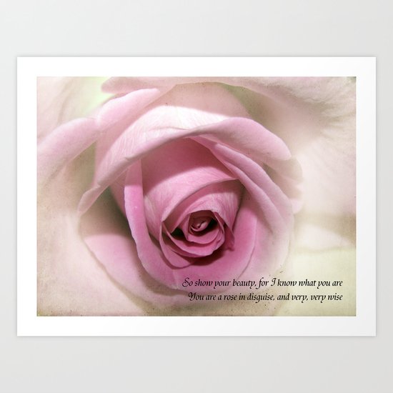 So Show your Beauty Art Print