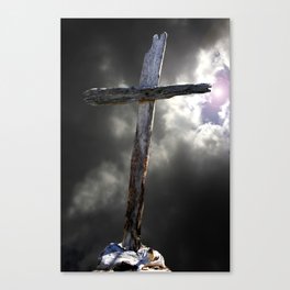 The Old Rugged Cross Canvas Print