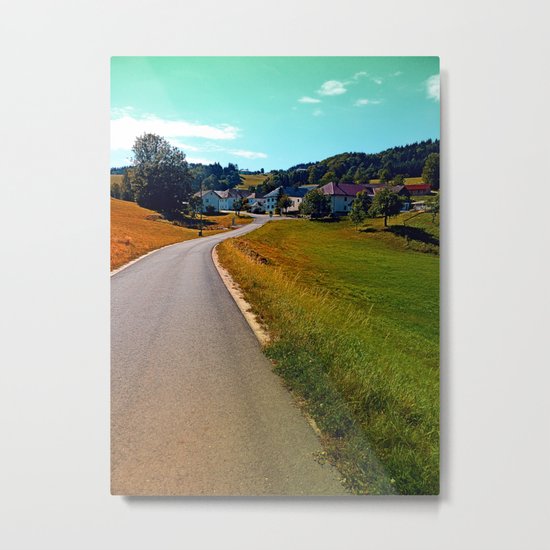 Country road, take me nowhere Metal Print