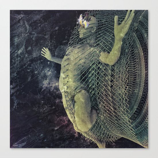 Consumed Canvas Print