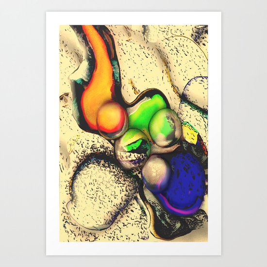 Alien Commodity Art Print