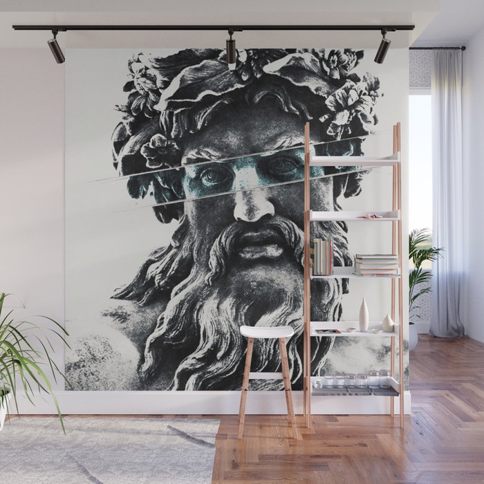 Zeus the king of gods Wall Mural
