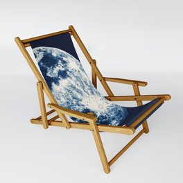 Lunar Cyanotype Sling Chair