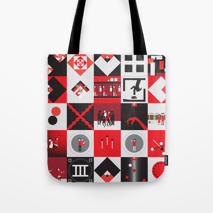 Candy Cane Kids Tote Bag