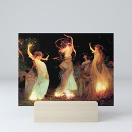Wiccan Dance If We Want To, Wiccan Leave Your Friends Behind, Cos If Your Friends Don't Chant, If They Don't Chant, Well, They're No Friends Of Mine Mini Art Print