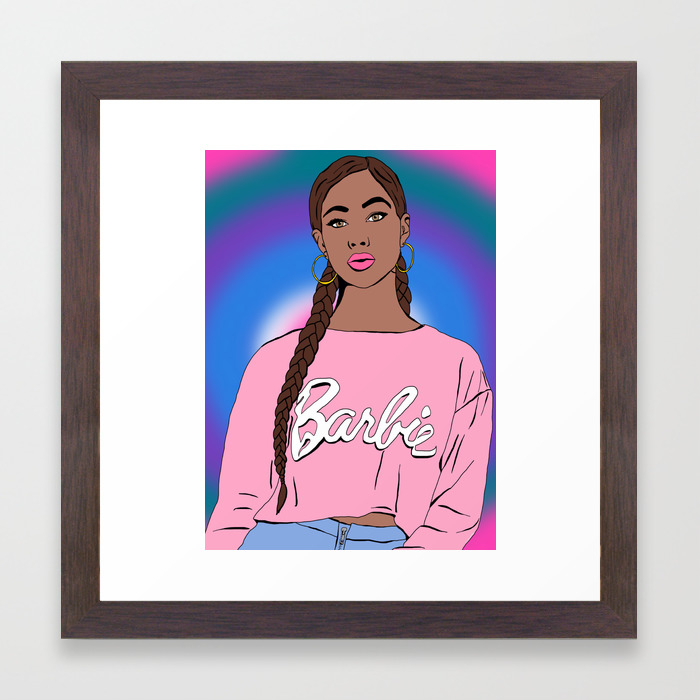 black barbie art