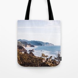 Oregon Coast Panorama Tote Bag